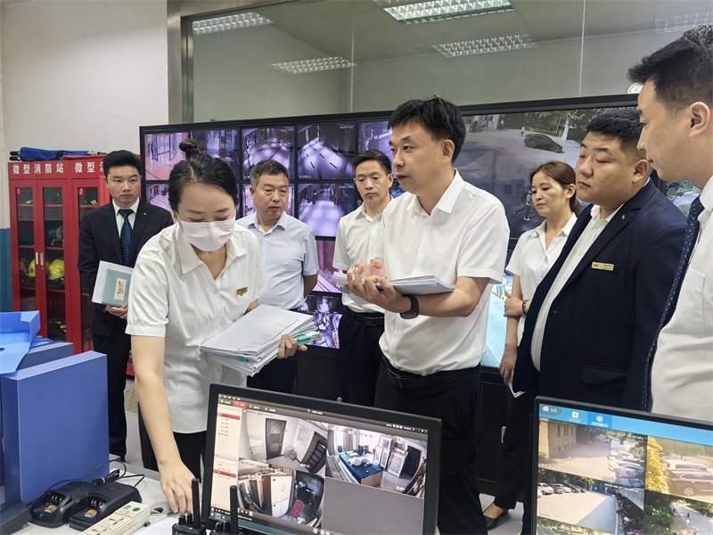 人民大廈組織開展國慶節(jié)前安全大檢查